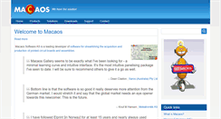 Desktop Screenshot of macaos.com